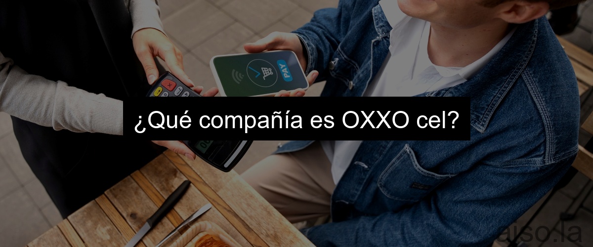 ¿Qué compañía es OXXO cel?