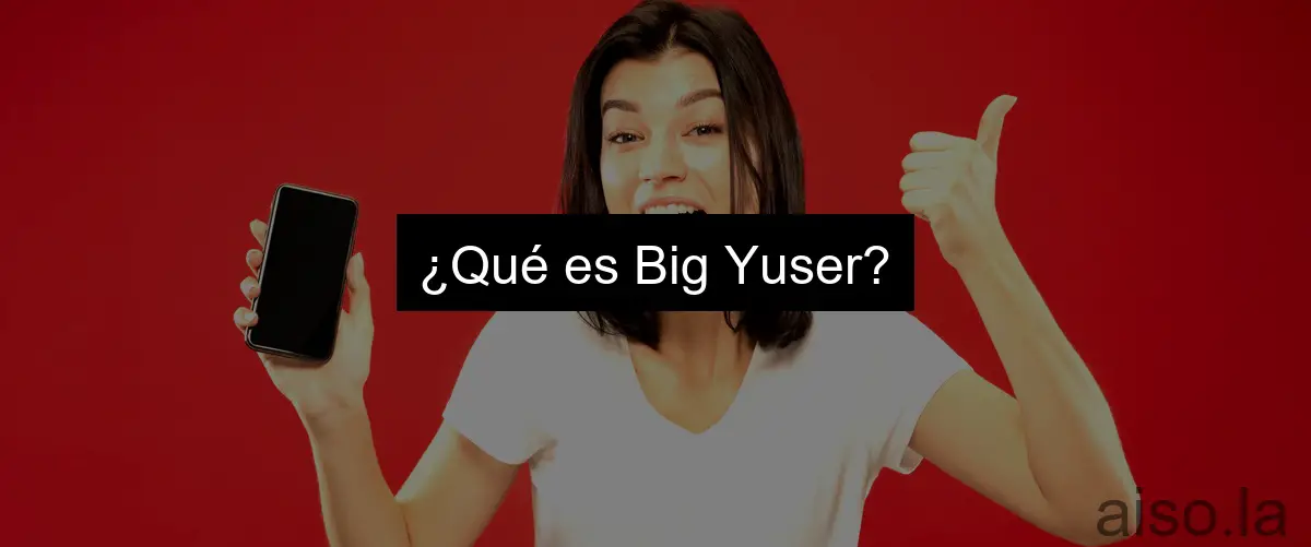 ¿Qué es Big Yuser?