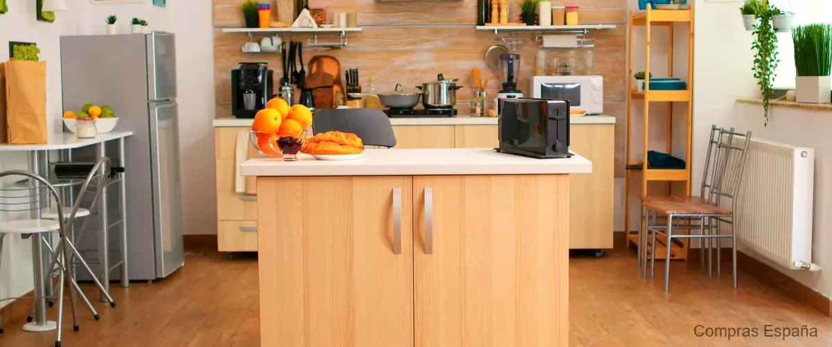 ¿Cómo elegir el mueble auxiliar perfecto para tu cocina?