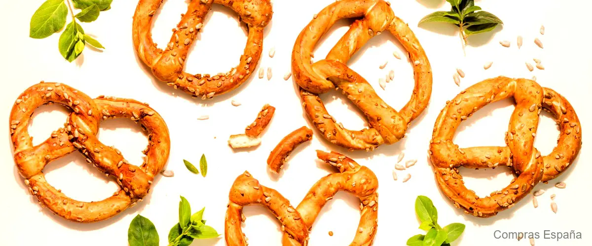 ¿Cómo están hechos los pretzels?