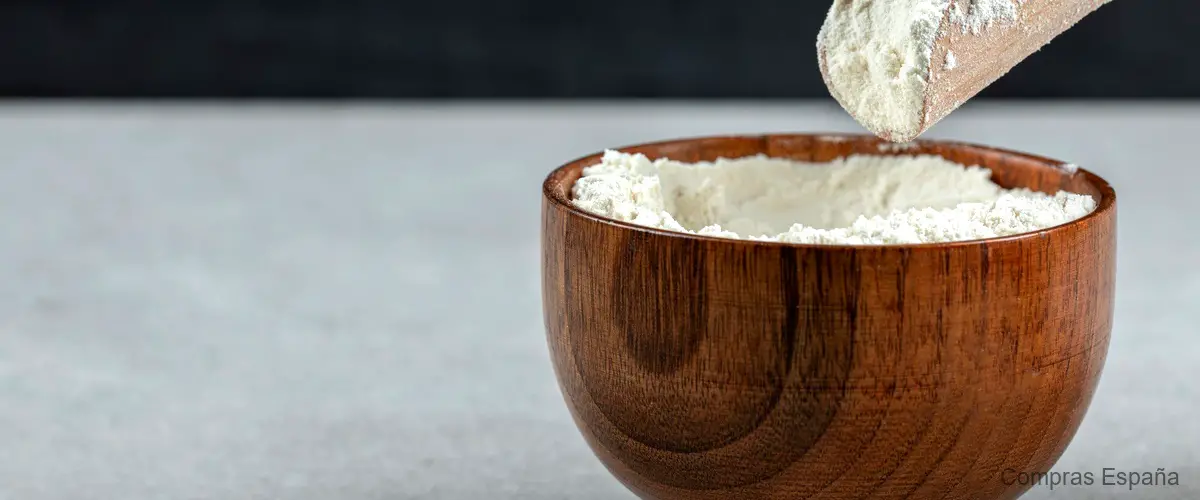 ¿Cuál es la diferencia entre almidón y harina de mandioca?
