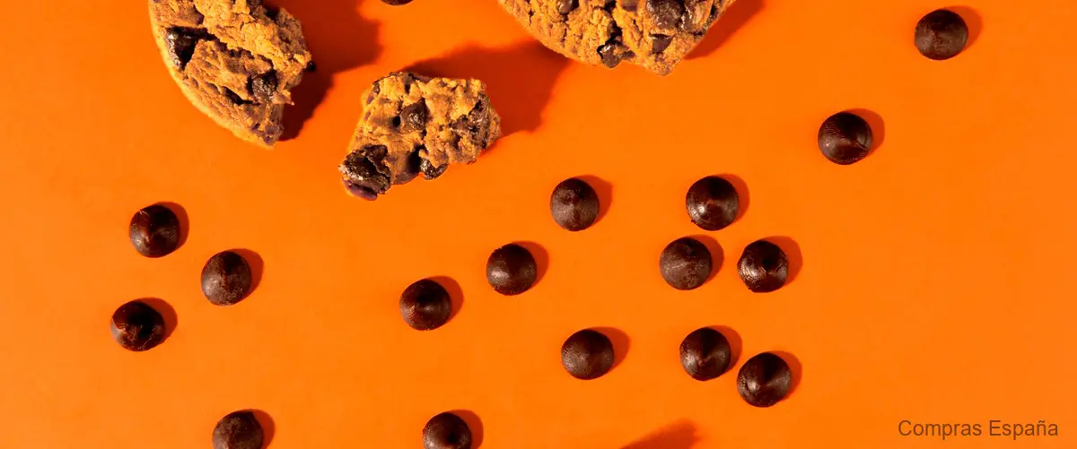 ¿Cuántas calorías tienen las chispas de chocolate?