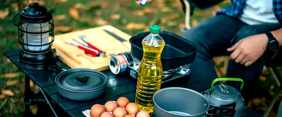 ¿Cuánto dura el gas de una cocina de camping?